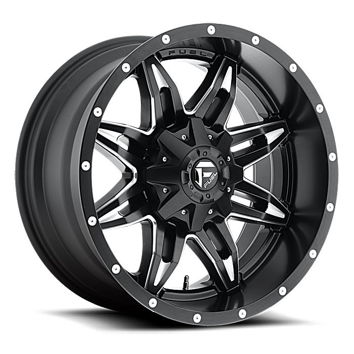 Fuel® Off-Road Lethal Wheel in Black with Machined Accents for 84-06 Jeep  Wrangler YJ, TJ, & Cherokee XJ | Quadratec