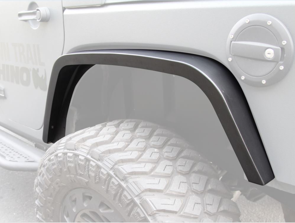 Go Rhino 6" Roadline Fenders for 0718 Jeep Wrangler JK Quadratec