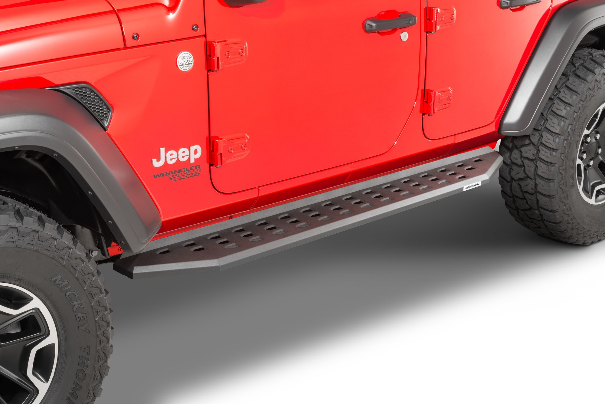 Go Rhino RB20 Running Boards for 18-20 Jeep Wrangler JL Unlimited |  Quadratec