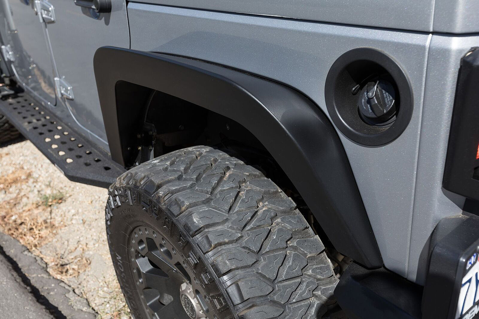 Go Rhino Trailline Steel Rear Fenders for 07-18 Jeep Wrangler JK | Quadratec