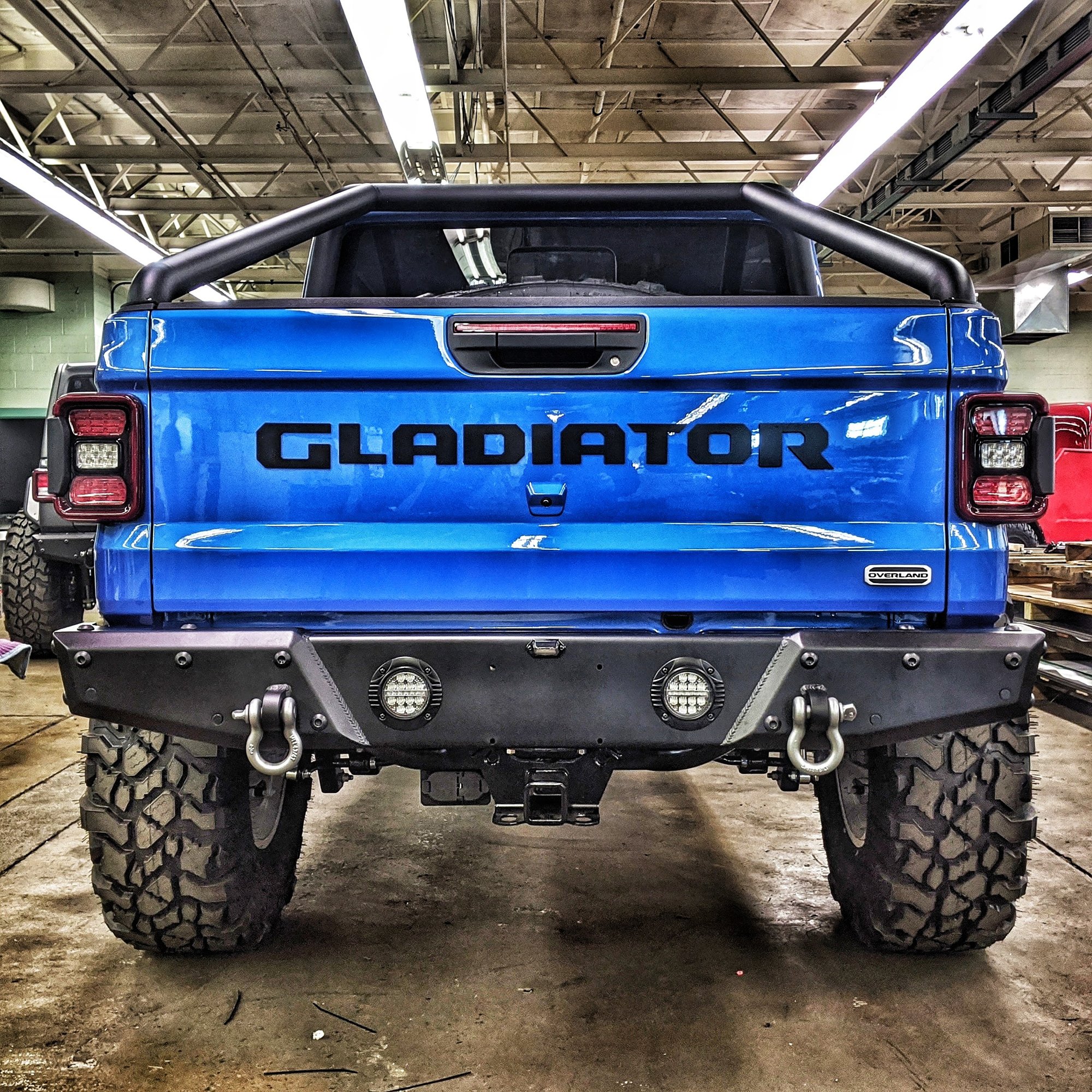 Hauk Offroad Tailgate Badging Kit for 2022 Jeep Gladiator JT Quadratec