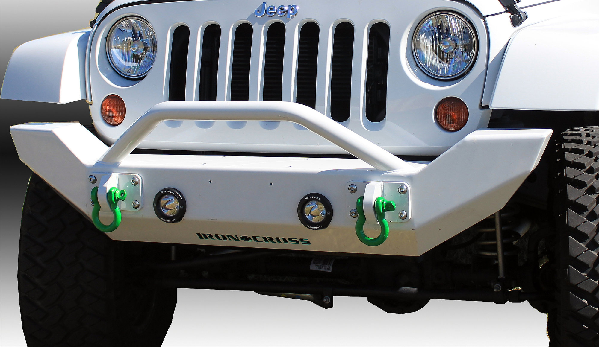 Iron Cross Automotive Full Width Front Bumper for 07-18 Jeep Wrangler JK |  Quadratec