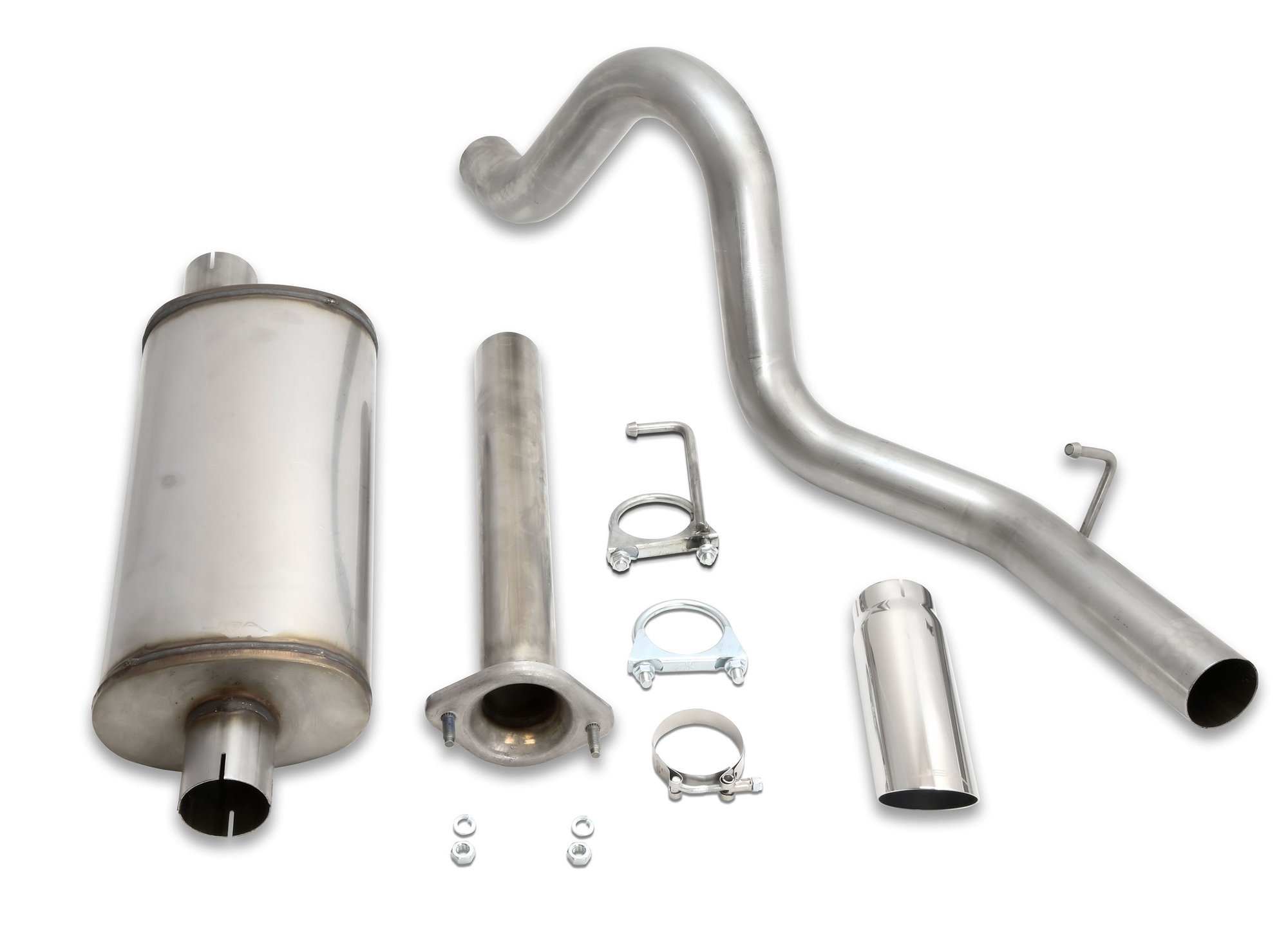 JBA Performance 301541 CatBack Exhaust System for 0406 Jeep Wrangler Unlimited LJ Quadratec
