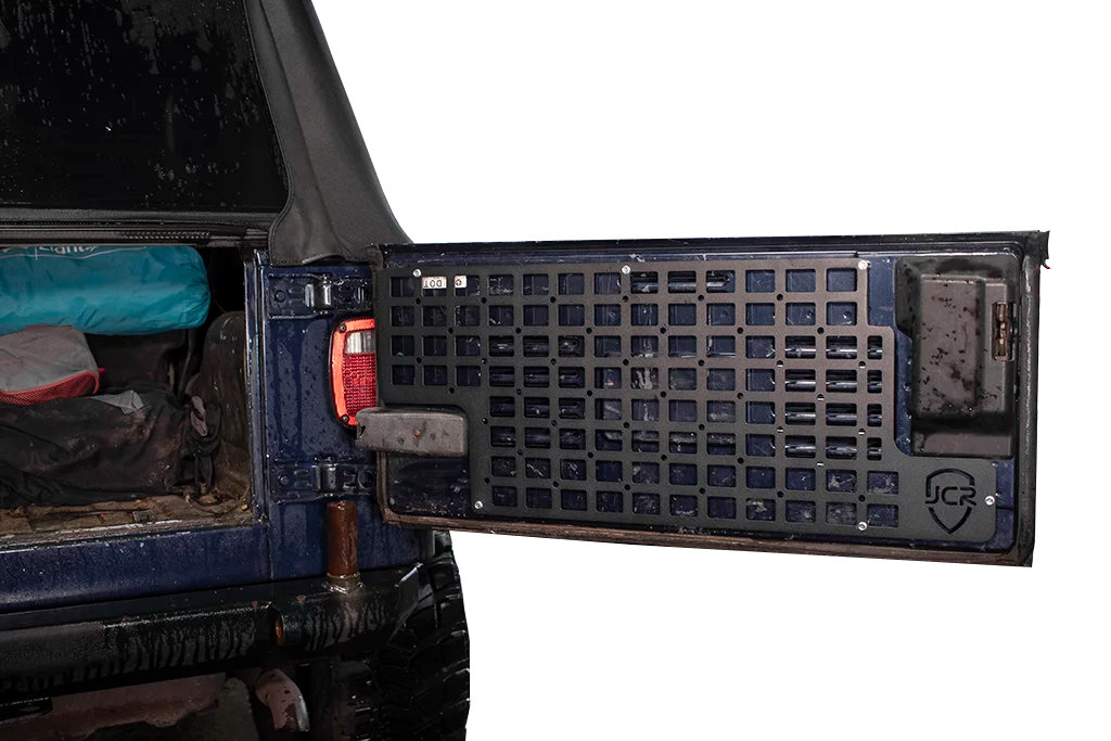 JCR Offroad TJHMPPC Tailgate MOLLE Panel for 9706 Jeep Wrangler TJ