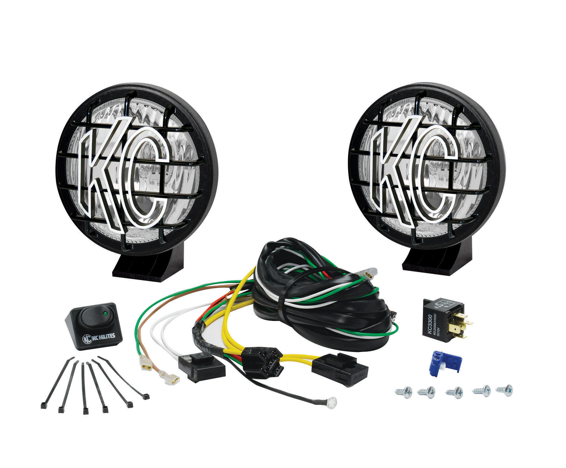 Kc Hilites 451 5 Apollo Pro Series 55 Watt Driving Lamp System Quadratec