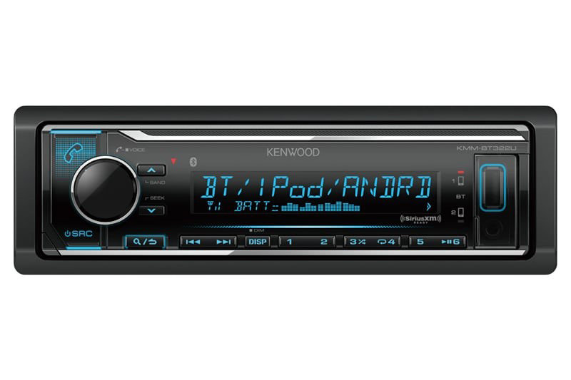 Kenwood KMMBT332U Digital Media Receiver with Bluetooth Quadratec