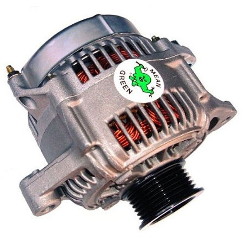 Mean Green MG1334 Alternator for 91-98 Jeep Wrangler YJ & TJ; 91-98  Cherokee XJ and 93-98 Grand Cherokee ZJ | Quadratec