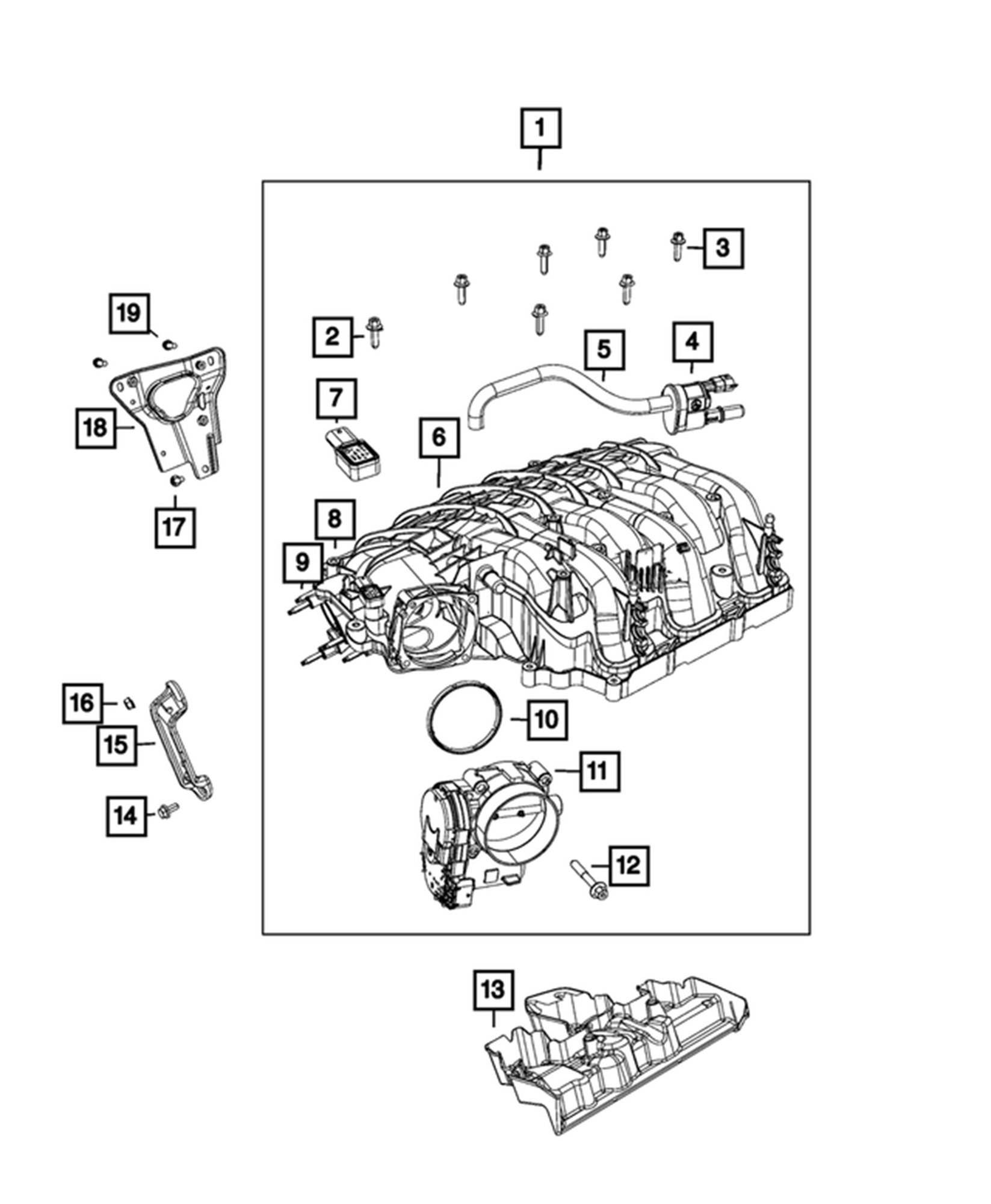 Mopar 4627694AB Purge Control Valve for 14-22 Jeep Cherokee KL, Grand  Cherokee WK2, WS, L, WL, Wrangler JK & JL | Quadratec