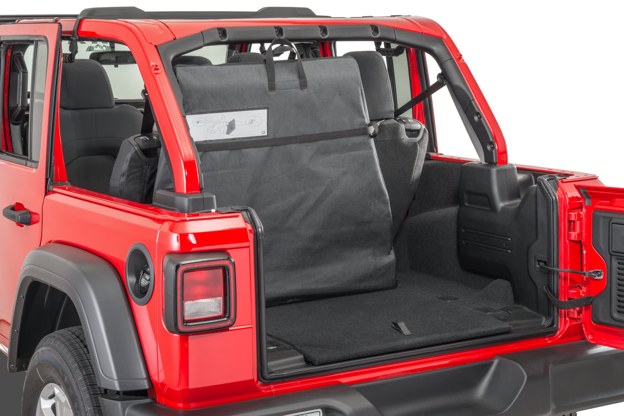 Mopar 68297726AD Freedom Panel Storage Bag for 18-21 Jeep Wrangler JL |  Quadratec