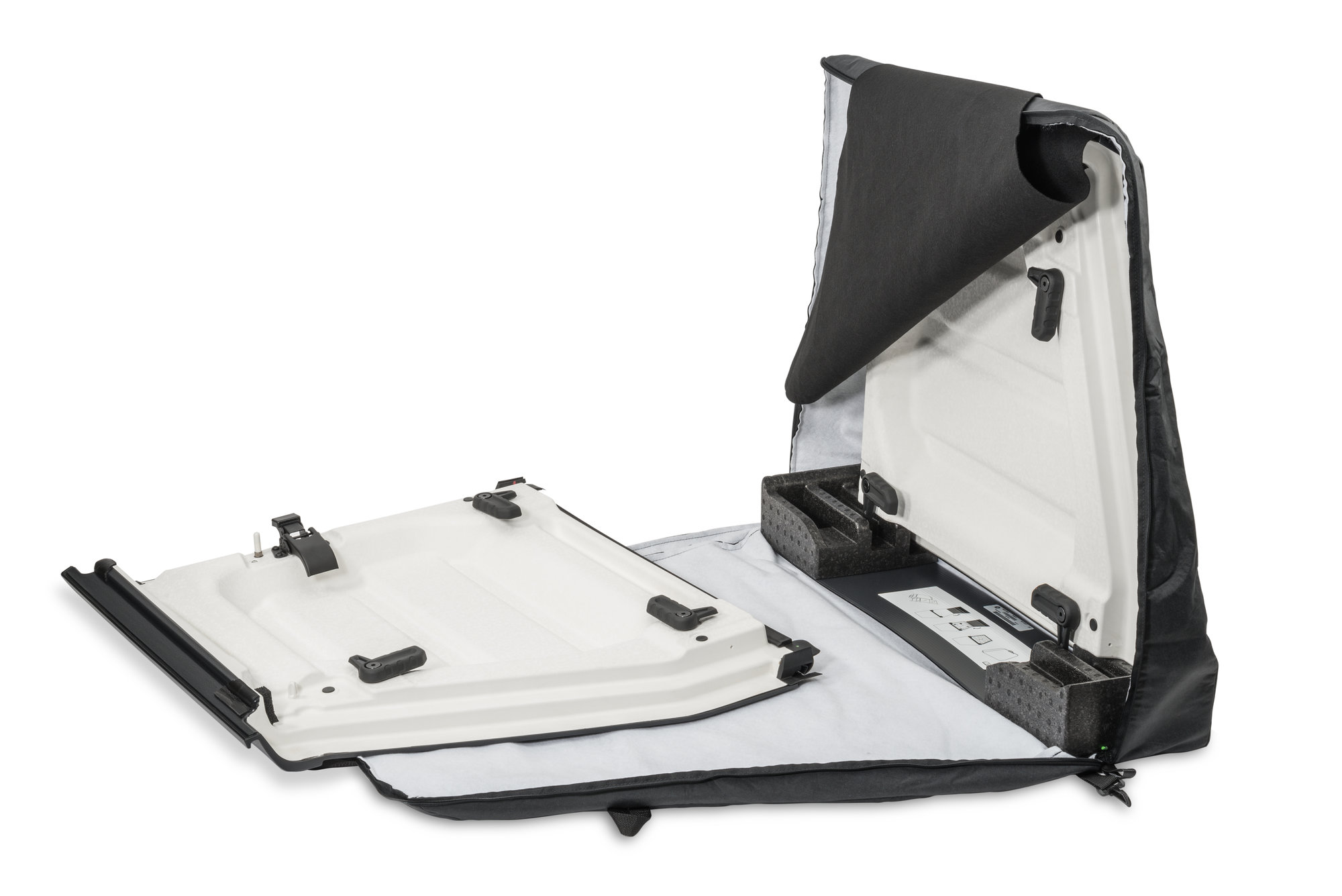 thumbnail image 2 of Wrangler Hard Top Freedom Panel Storage Bag | Dual Compartment Case For Jeep JK JL 2007-2024 2 of 12