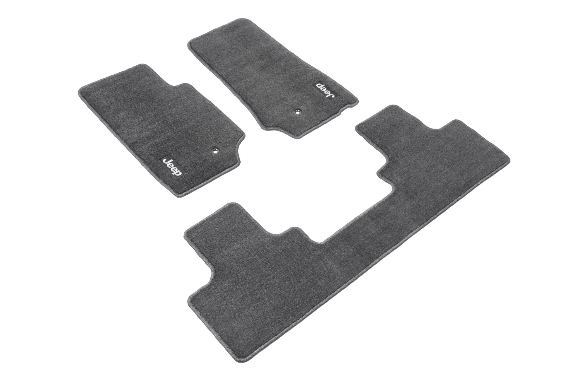 Mopar 82209495ac Carpet Floor Mats In Slate Gray For 07 13 Jeep