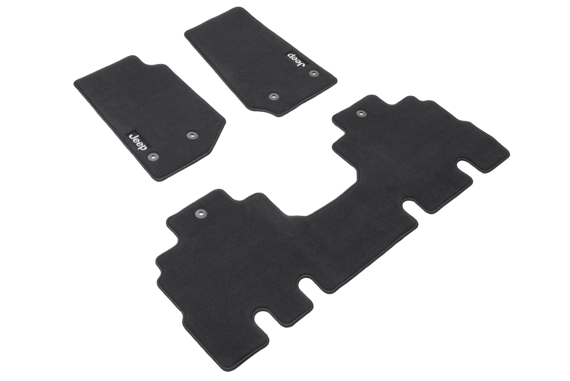 Mopar 82215174AB Carpet Floor Mats in Black for 14-18 Jeep Wrangler  Unlimited JK 4 Door | Quadratec