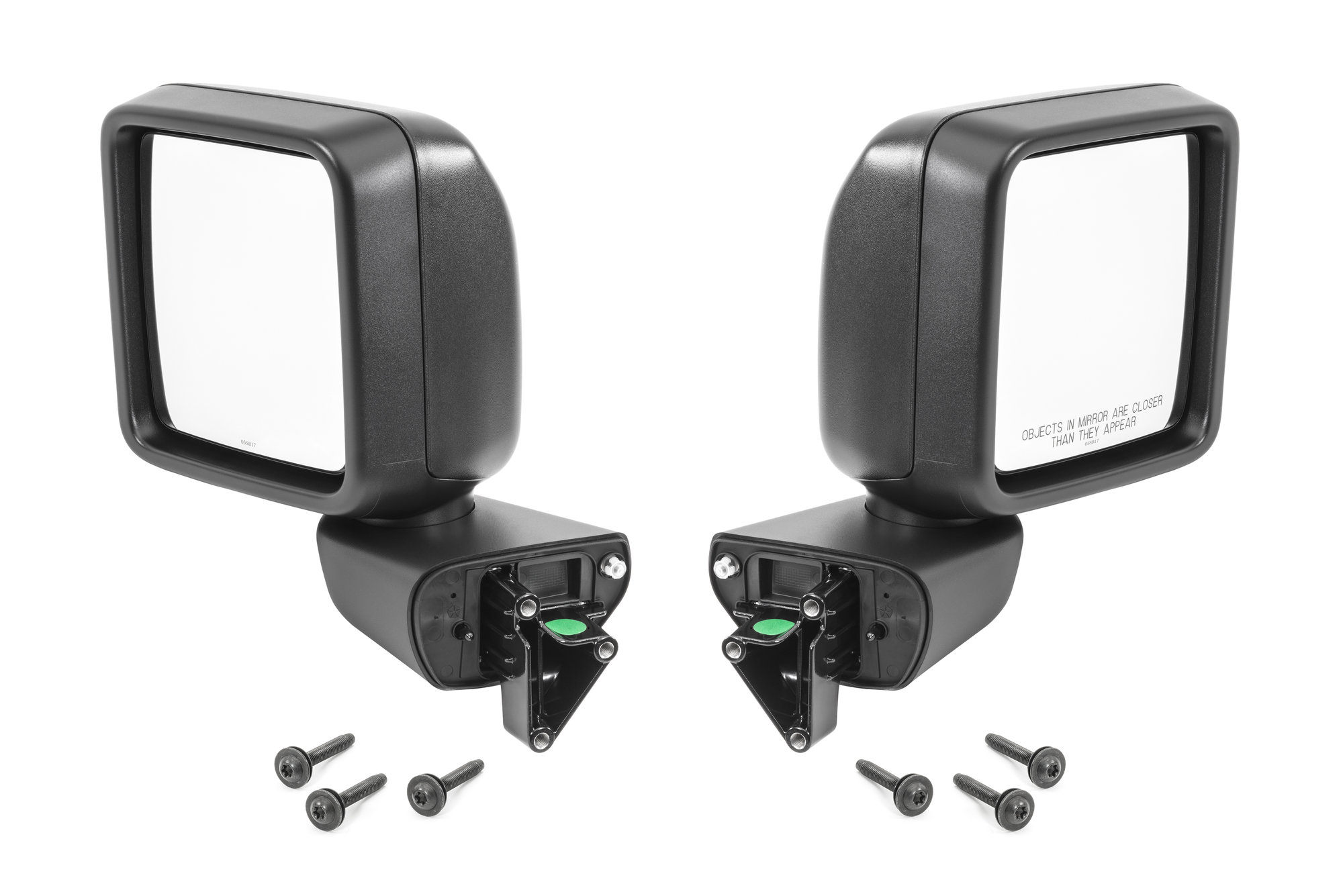 Mopar 82215138 Manual Mirror Pair for 18-21 Jeep Wrangler JL