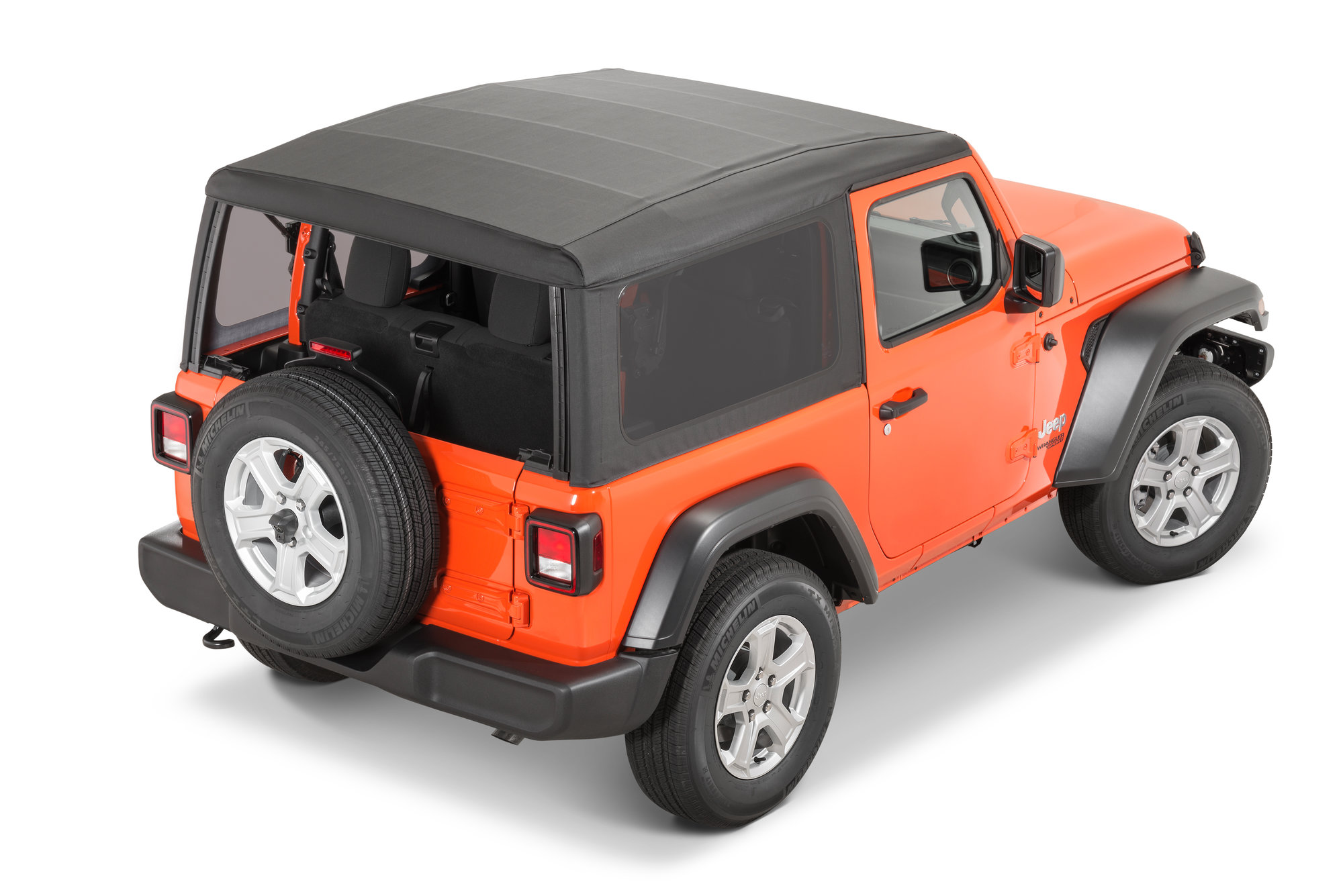 Mopar Sailcloth Soft Top Kit for 18-22 Jeep Wrangler JL 2-Door | Quadratec