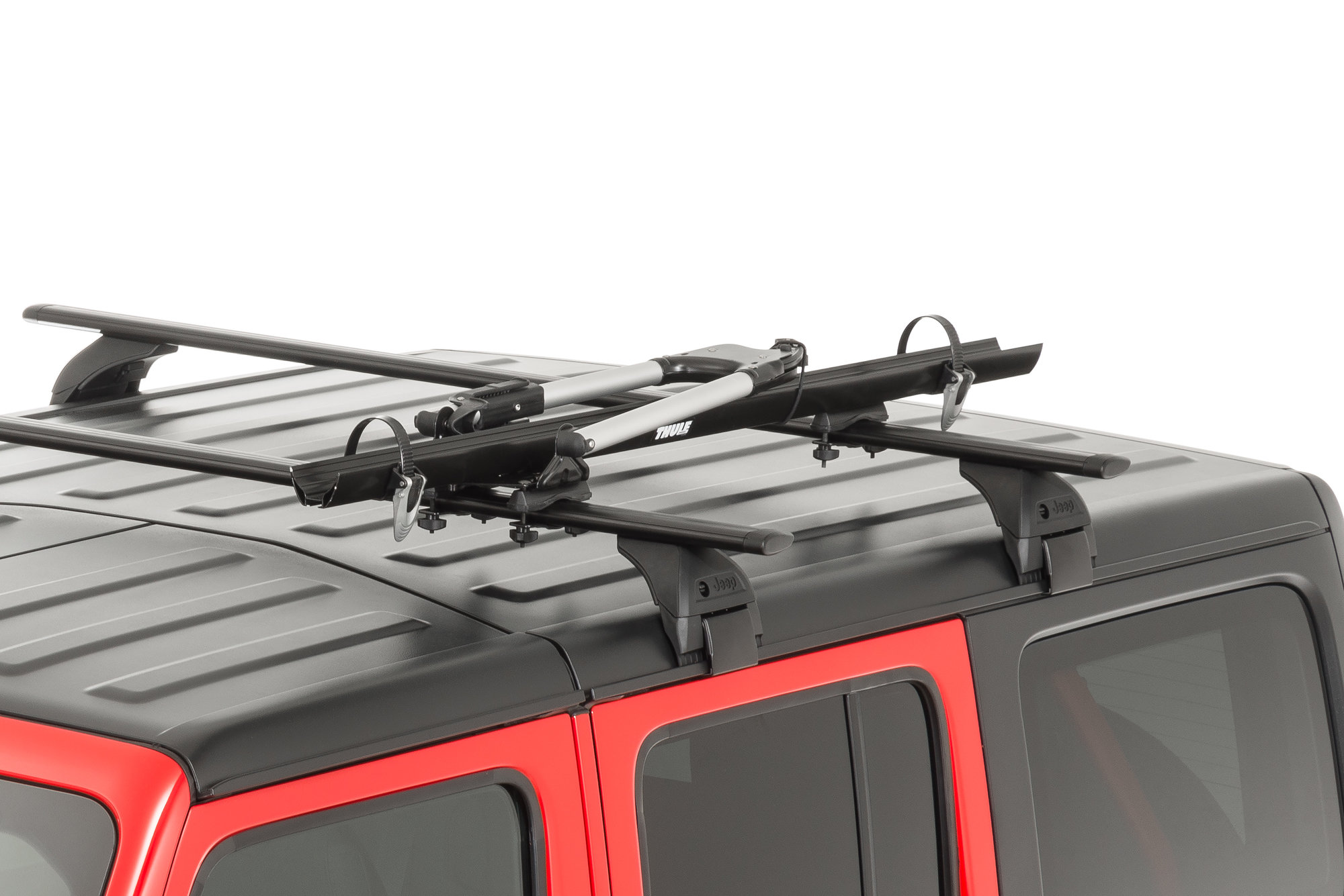 Mopar TCOES599 Rooftop Bike Carrier Upright Mount Style Quadratec