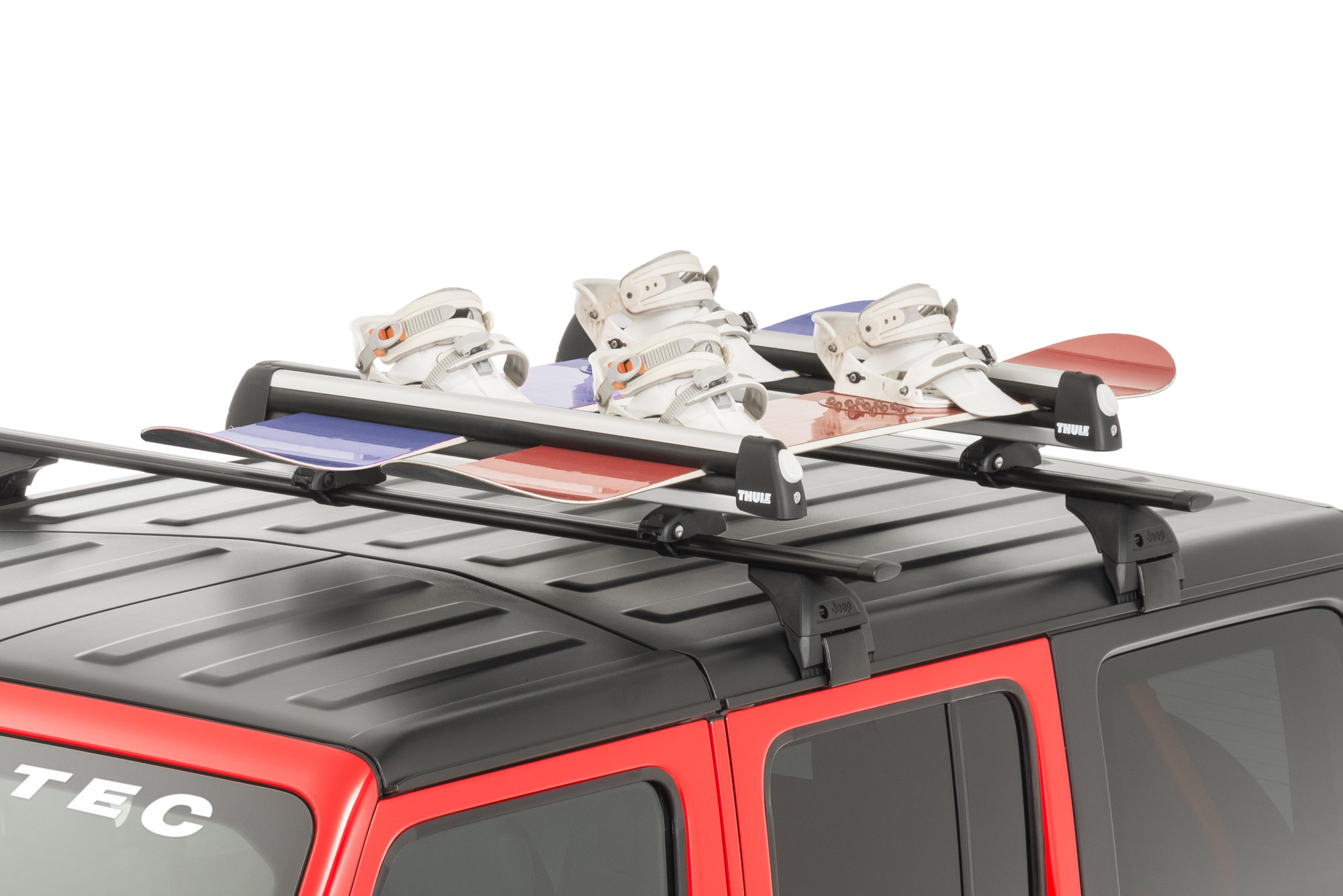 Mopar TCS92725 Flat Top Ski and Snowboard Carrier | Quadratec