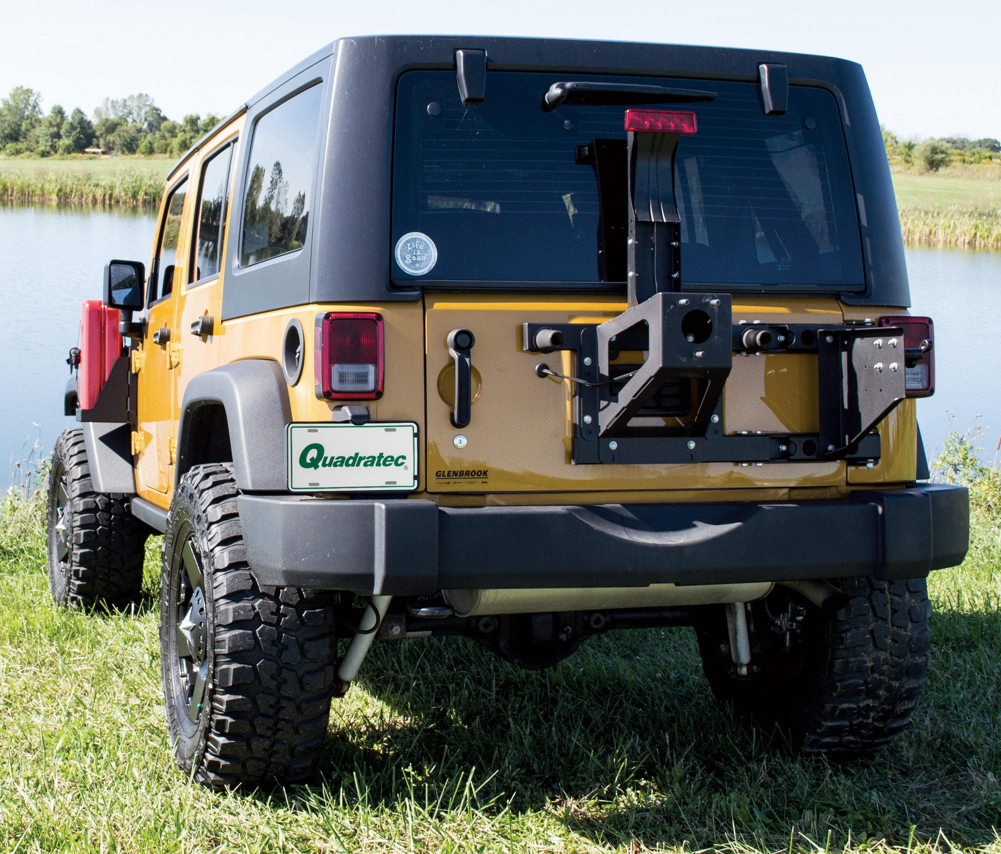 MORryde JP54-017 Spare Tire Carrier for 07-18 Jeep Wrangler JK | Quadratec