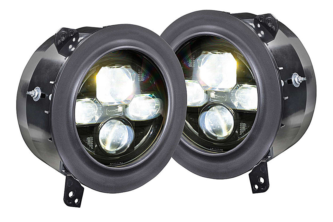 Morimoto LF518 Sealed7 Headlights for 18-25 Jeep Wrangler JL