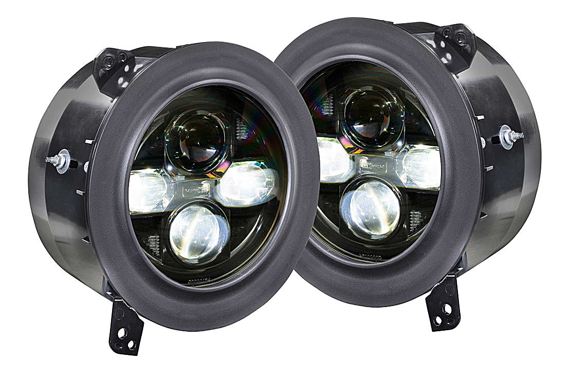Morimoto LF518 Sealed7 Headlights for 18-25 Jeep Wrangler JL
