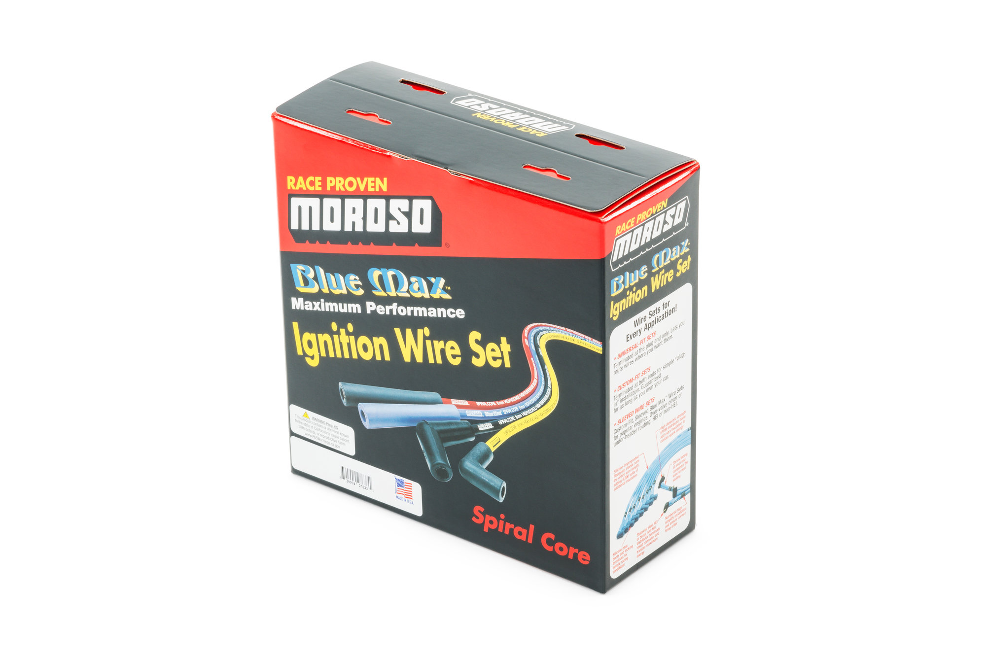 Moroso Performance Blue Max Spark Plug Wires for 91-02 Jeep Wrangler YJ &  TJ with 2.5L 4 Cyl