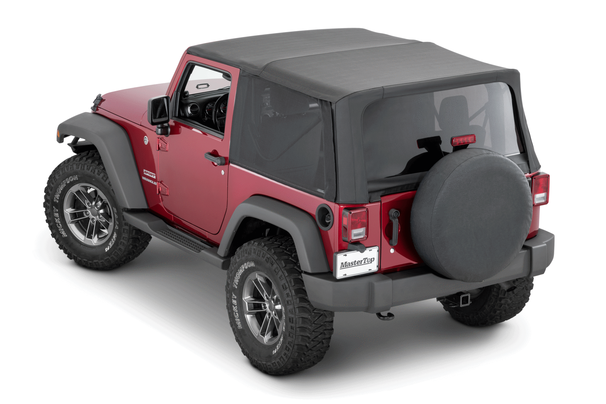 MasterTop 16032301 Mesh Trail Screens for 10-18 Jeep Wrangler JK | Quadratec