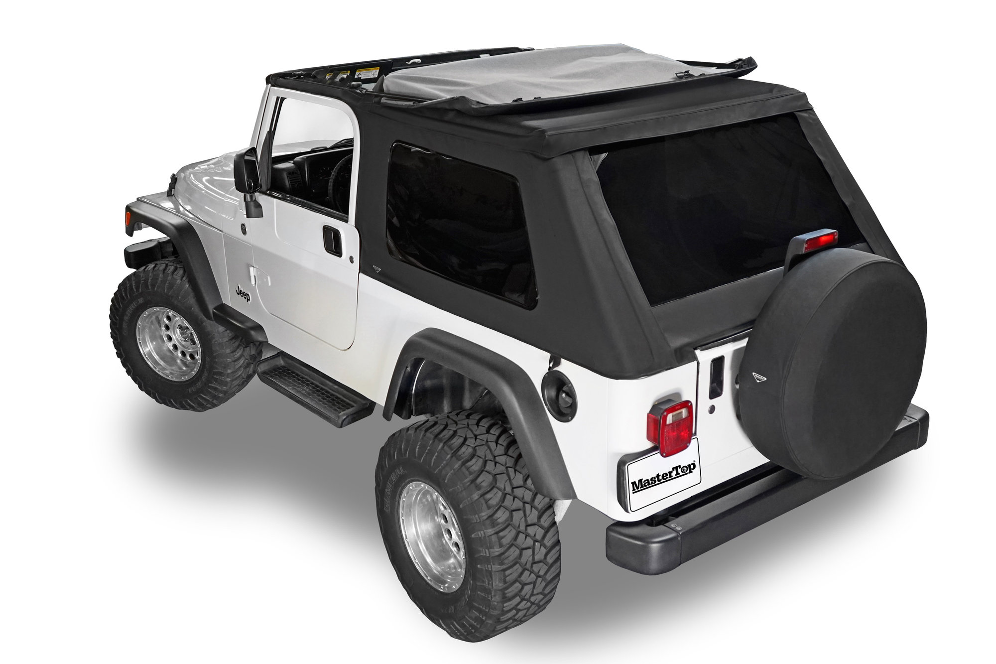 MasterTop SkyMaster® Fastback Fabric Only Replacement Soft Top for 04-06 Jeep  Wrangler Unlimited LJ | Quadratec