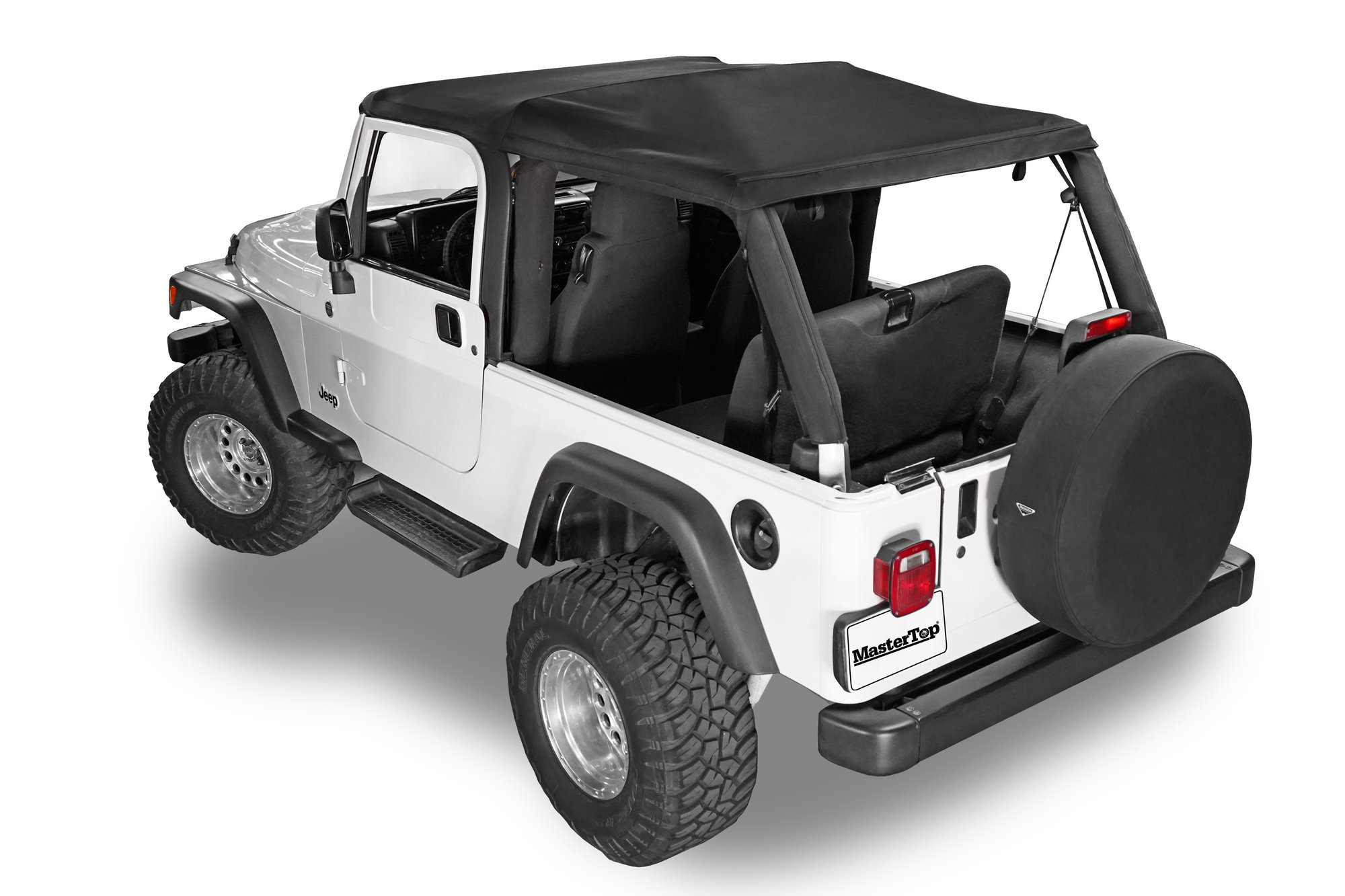 MasterTop SkyMaster® Fastback Fabric Only Replacement Soft Top for 04-06 Jeep  Wrangler Unlimited LJ | Quadratec