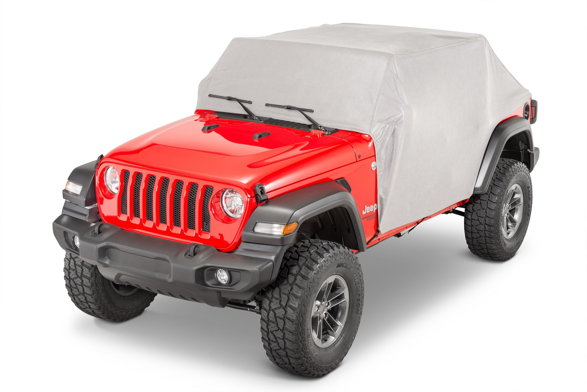 MasterTop Five Layer Weatherproof Full Door Cab Cover for 18-22 Jeep  Wrangler JL Unlimited | Quadratec