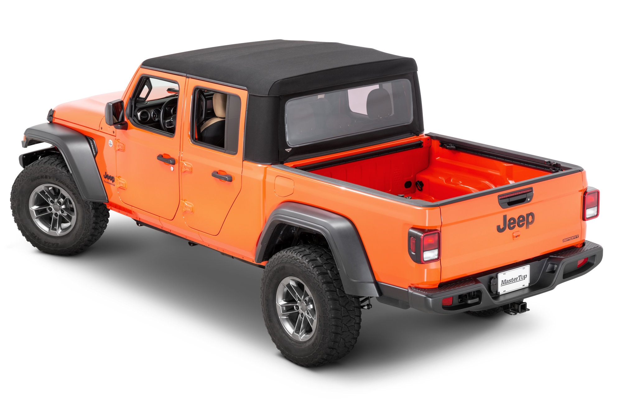 MasterTop Repair Part Rear Window for Jeep Gladiator JT with Factory