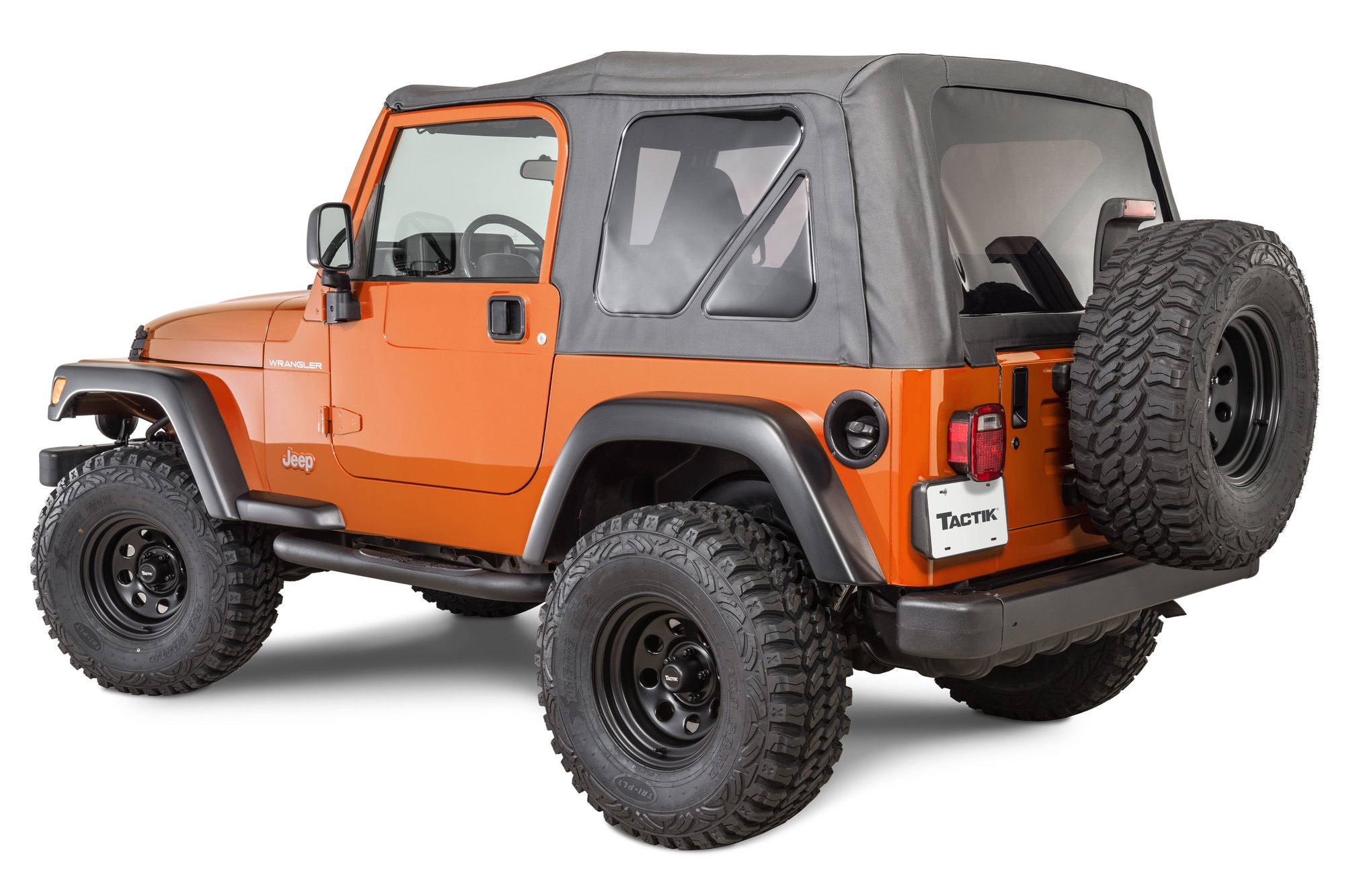 TACTIK Replacement Soft Top without Doors for 97-06 Wrangler TJ | Quadratec