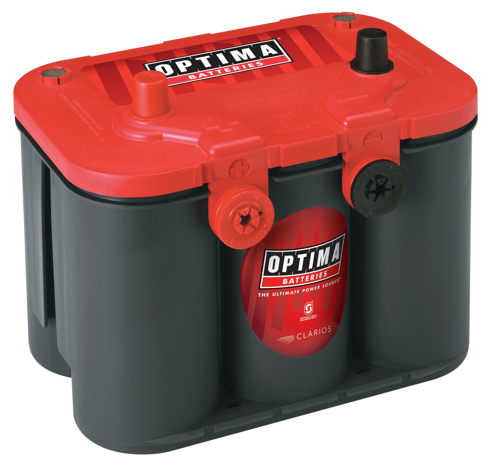 Optima Batteries 9004-003 12 Volt Red Top Starter Battery 34/78 for 87-11 Jeep  Wrangler YJ, TJ, JK & 76-86 CJ | Quadratec