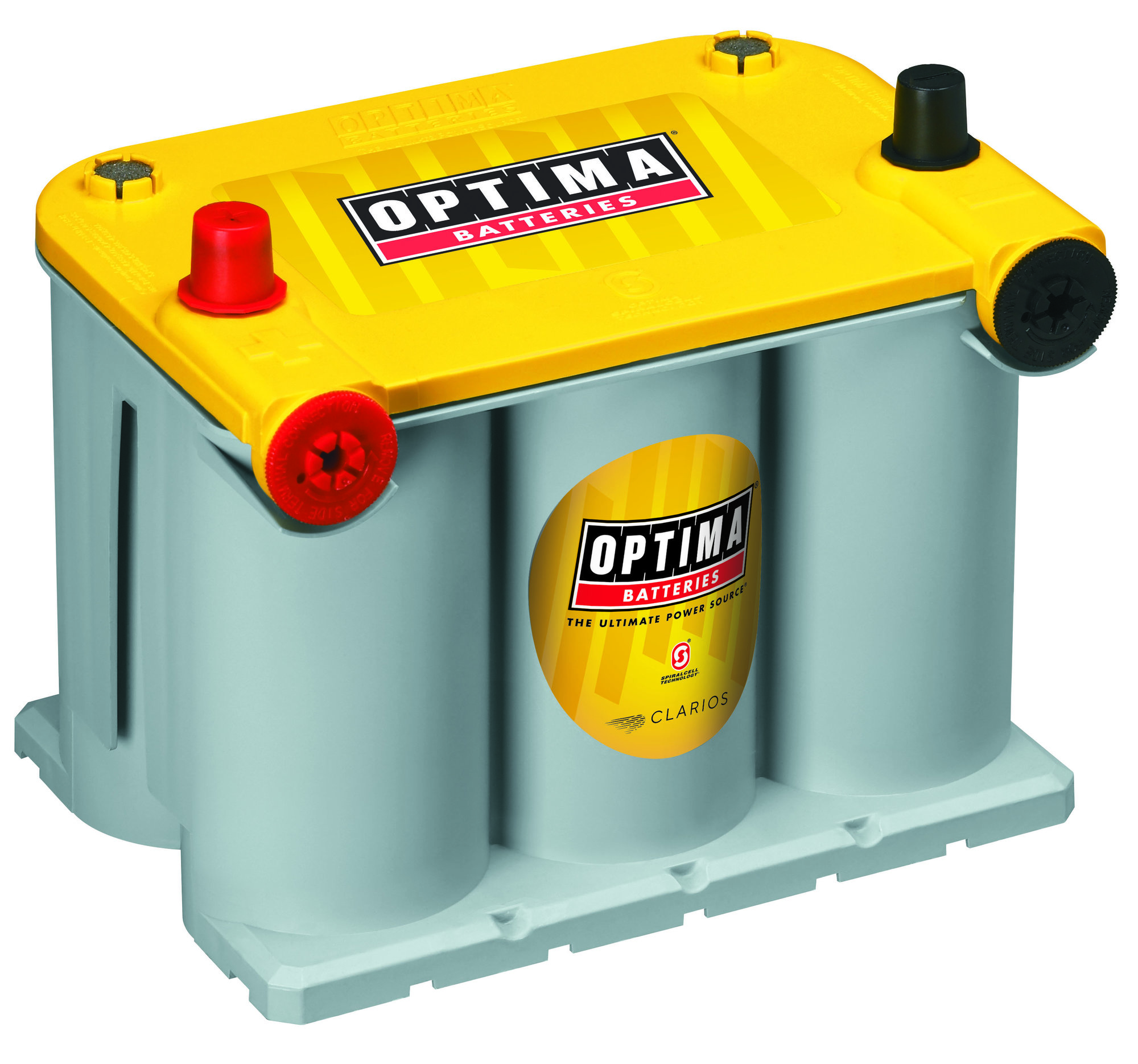 Optima Batteries 9042-218 12 Volt Yellow Top Deep Cycle Battery D75/25 for  02-06 Jeep Wrangler TJ | Quadratec