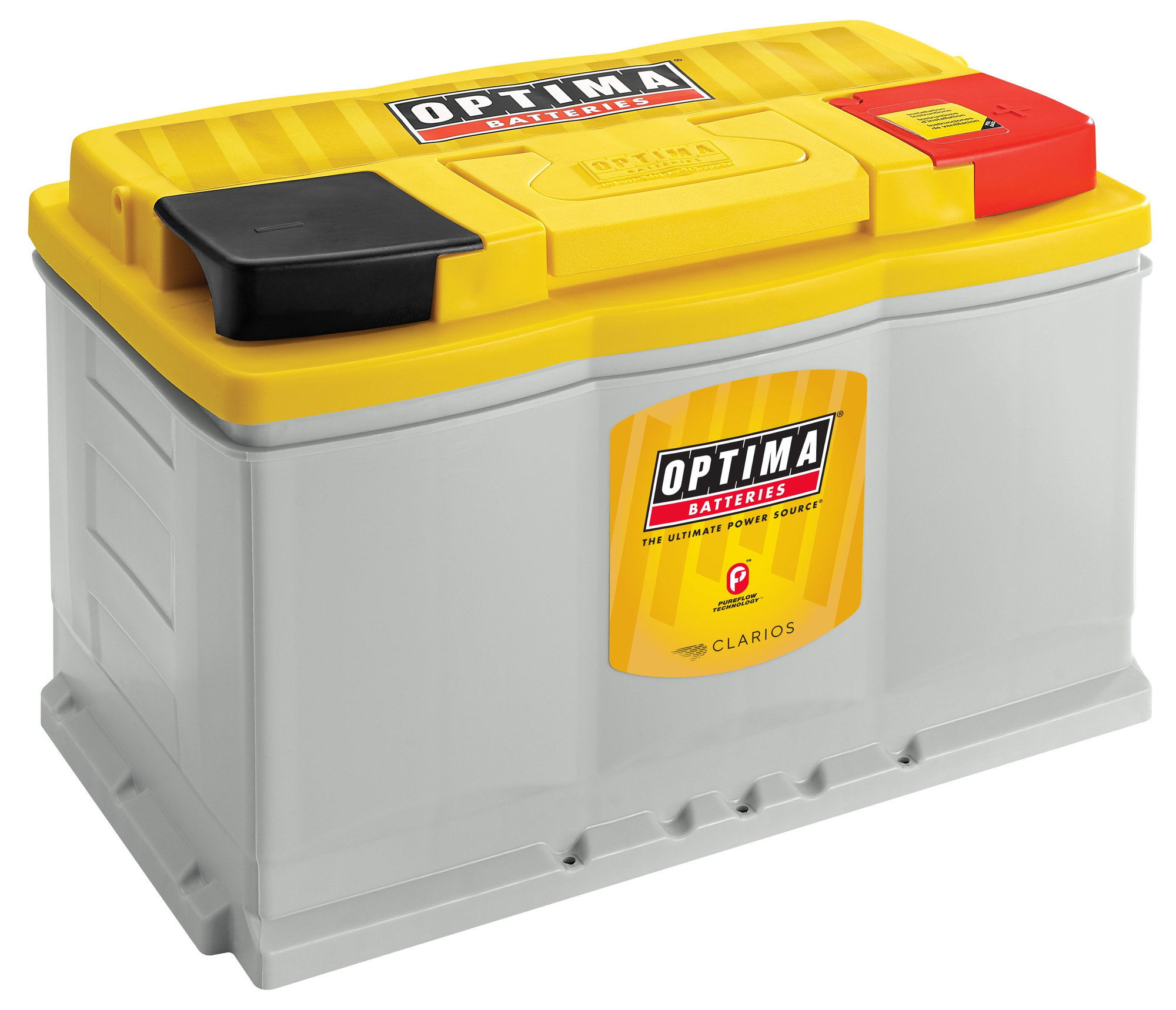 Optima Batteries 9048-148 12 Volt Yellow Top Deep Cycle Battery H6 for  12-18 Jeep Wrangler JK & 18-22 Wrangler JL/JT with  V6 | Quadratec