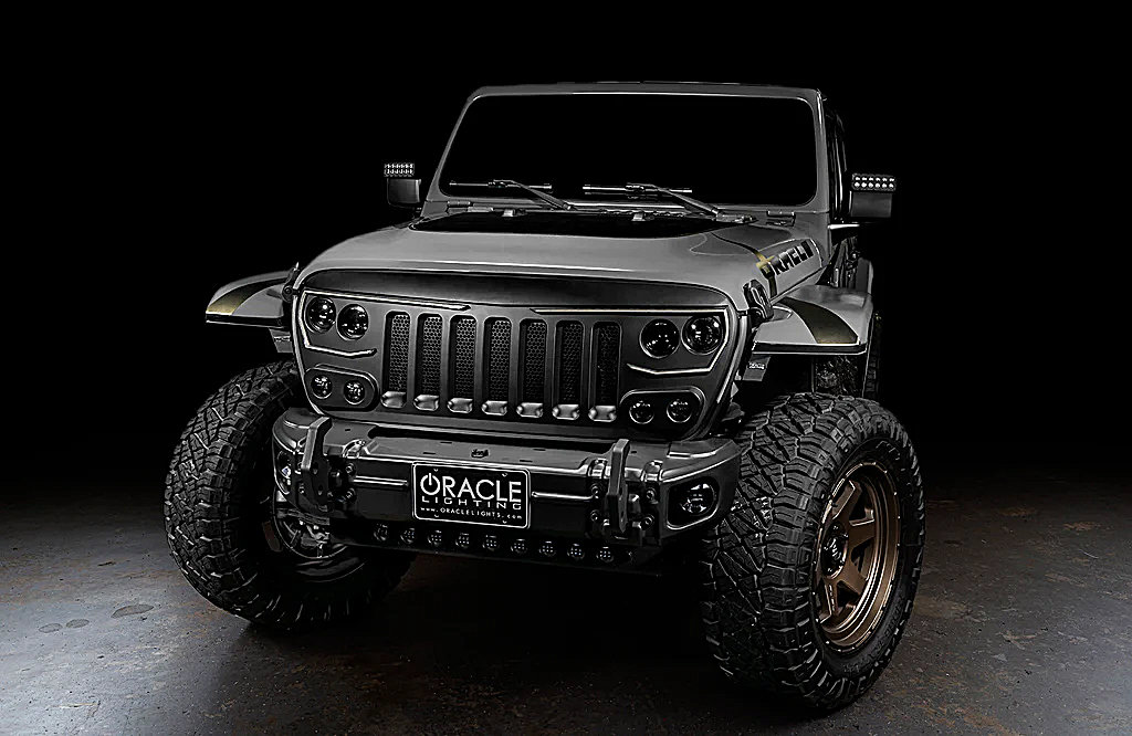 Oracle Lighting 5855-001 LED Off-Road Side Mirrors for 18-22