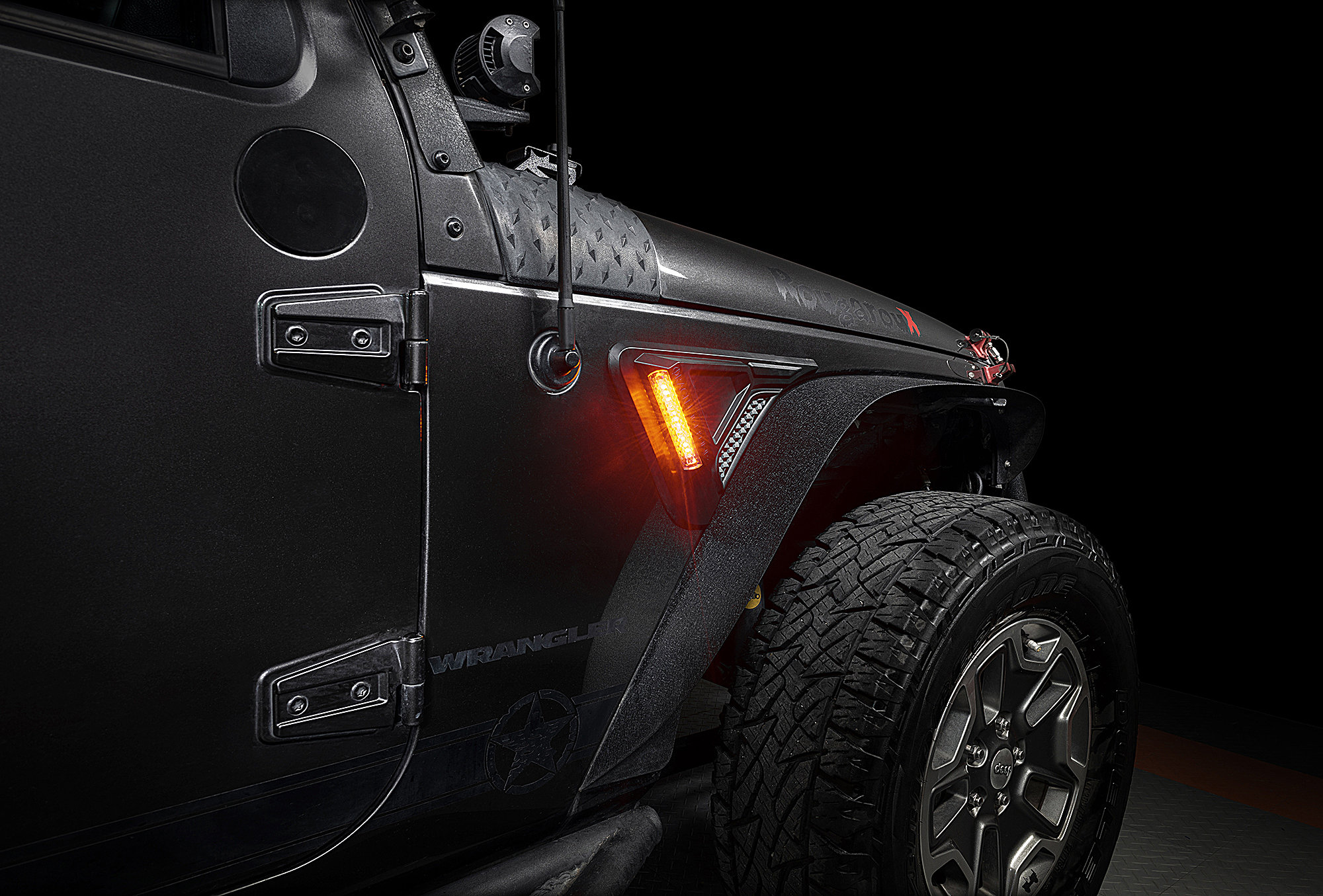 Oracle Lighting 5873-504 Sidetrack Fender LED Lighting System for 07-18 Jeep  Wrangler JK | Quadratec