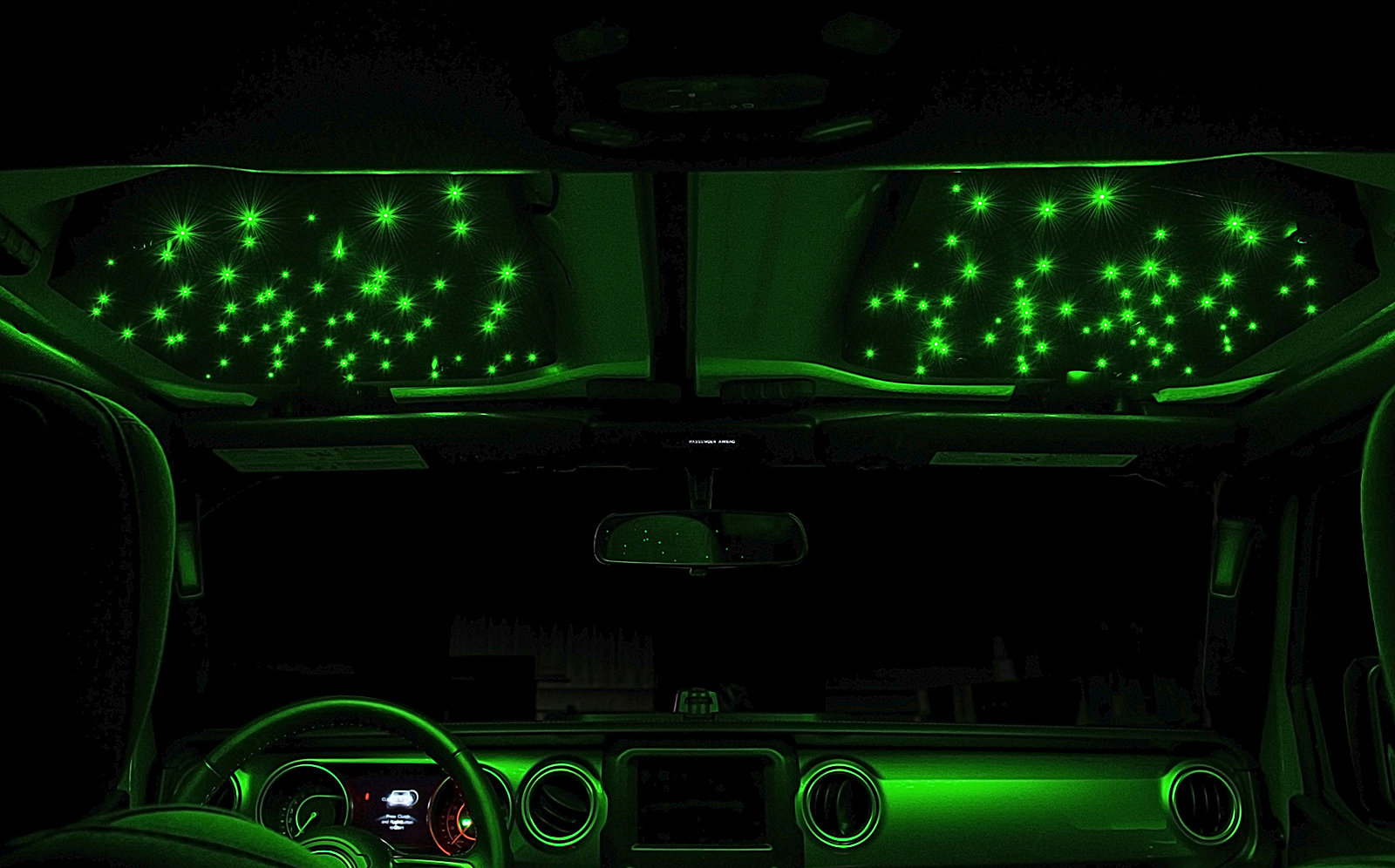 Jeep wrangler outlet interior accent lighting