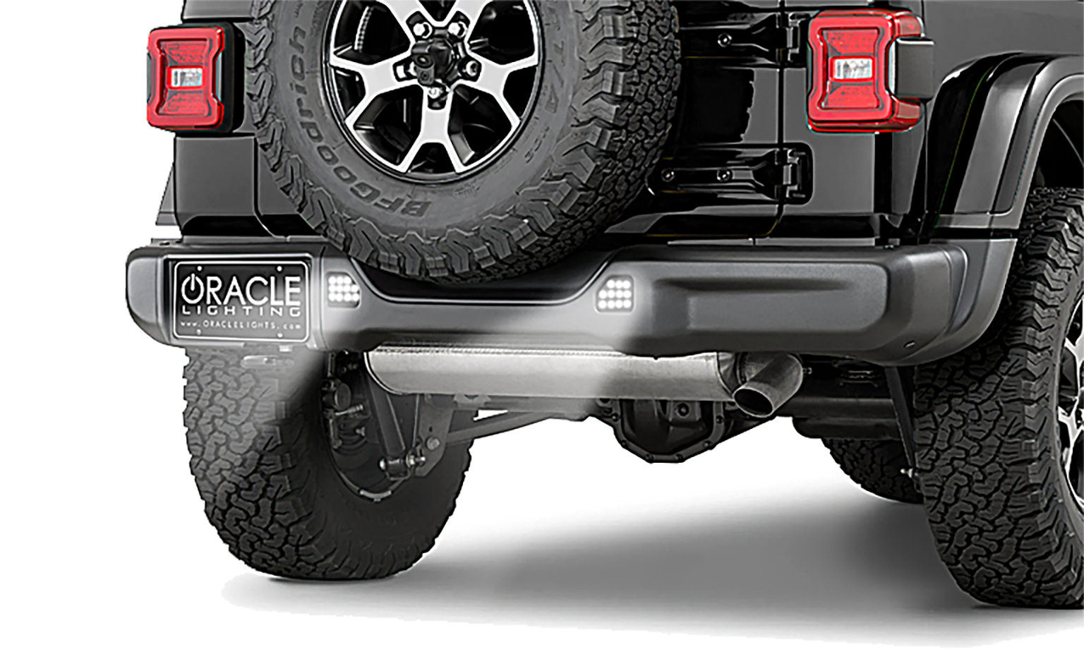 Oracle Lighting 5874-504 Rear Bumper LED Reverse Lights for 18-22 Jeep  Wrangler JL | Quadratec