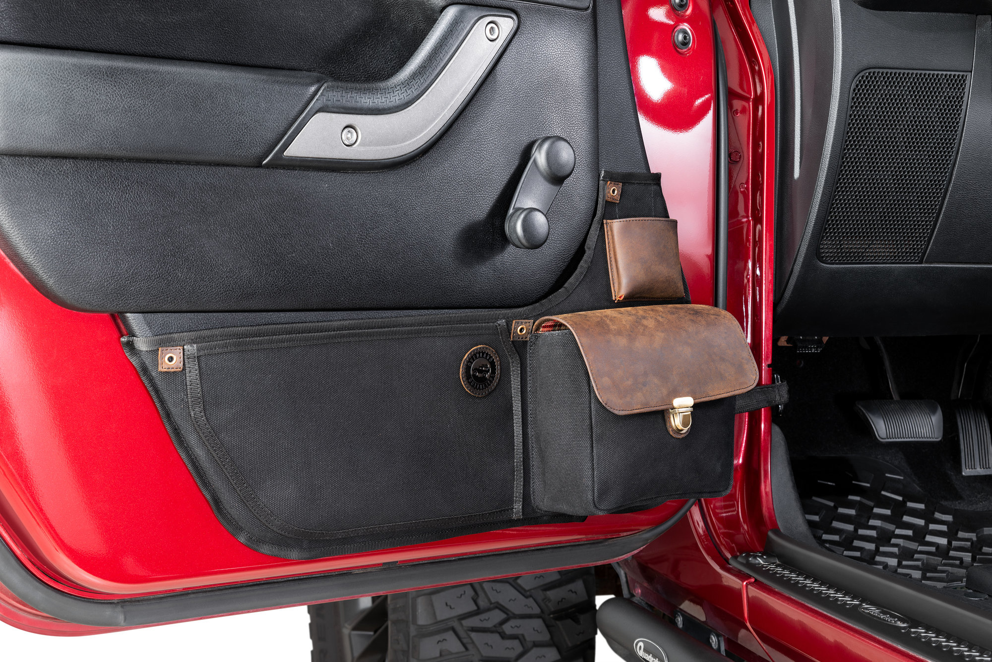 Overland Outfitters Door Panel Pockets for 11-18 Jeep Wrangler JK |  Quadratec
