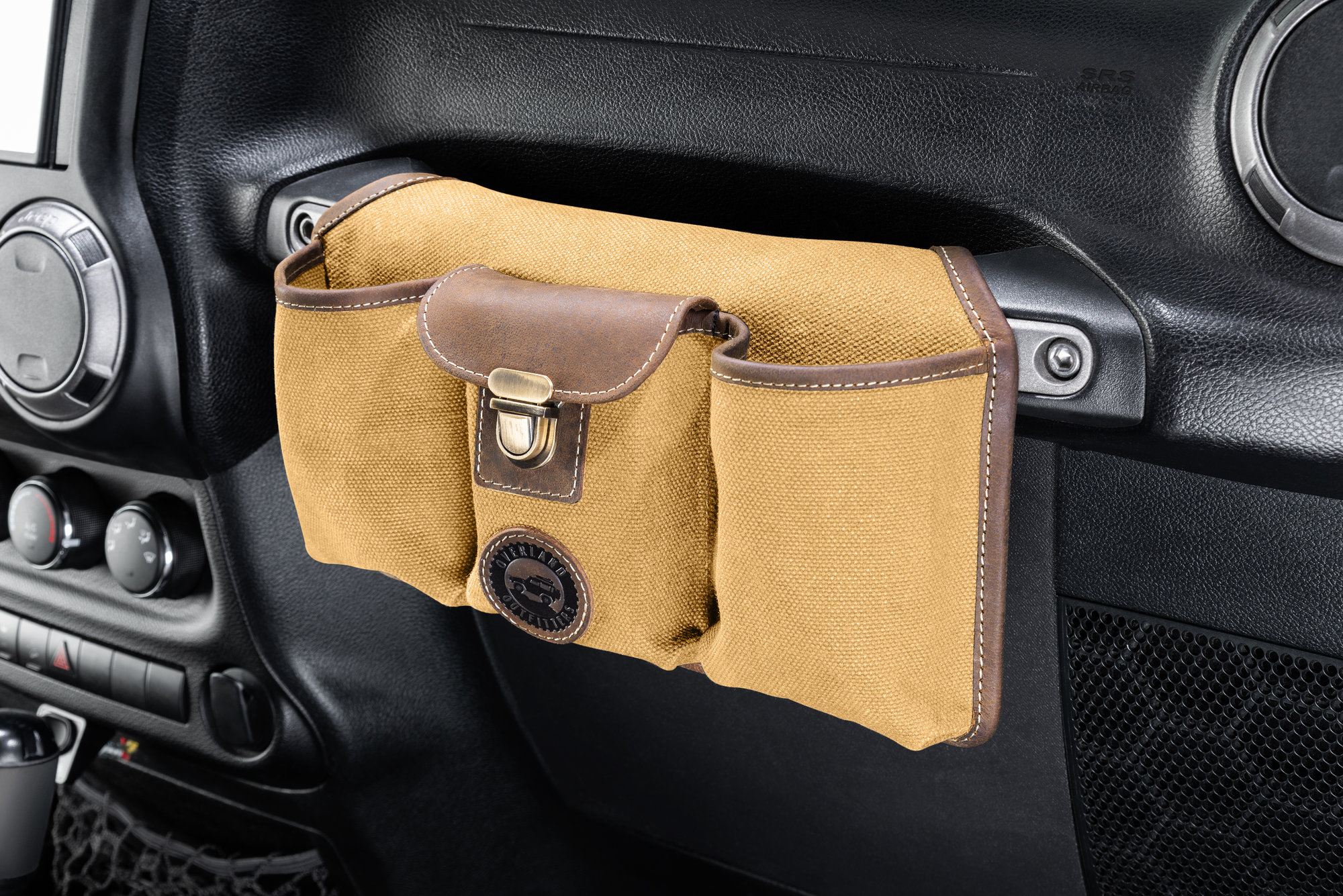 Overland Outfitters Grab Bar Pockets for 76-22 Jeep CJ, Wrangler