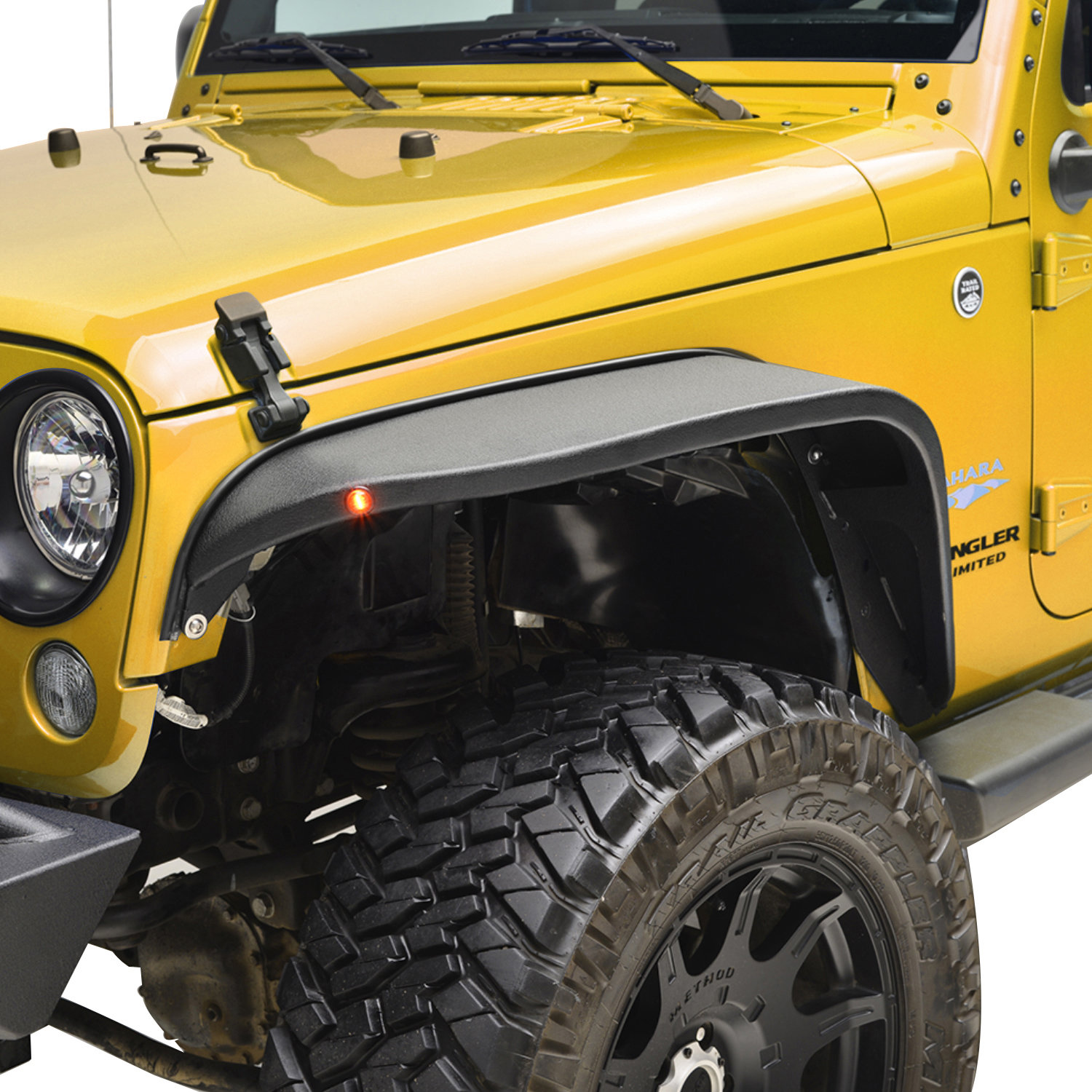 Paramount Automotive 510710 R5 Canyon OffRoad Front Fender Flares