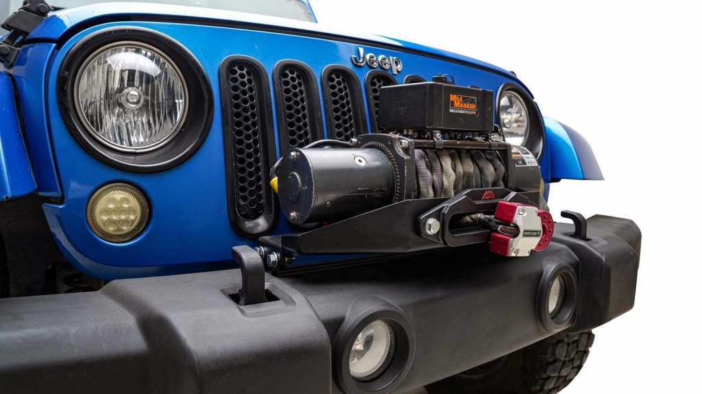 Paramount Automotive 8110104 External Winch Plate for 0718 Jeep