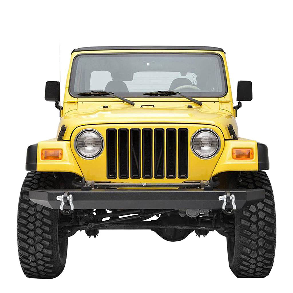 Paramount Automotive 51-0007 Full Width Classic Front Bumper for 87-06 Jeep  Wrangler YJ & TJ | Quadratec