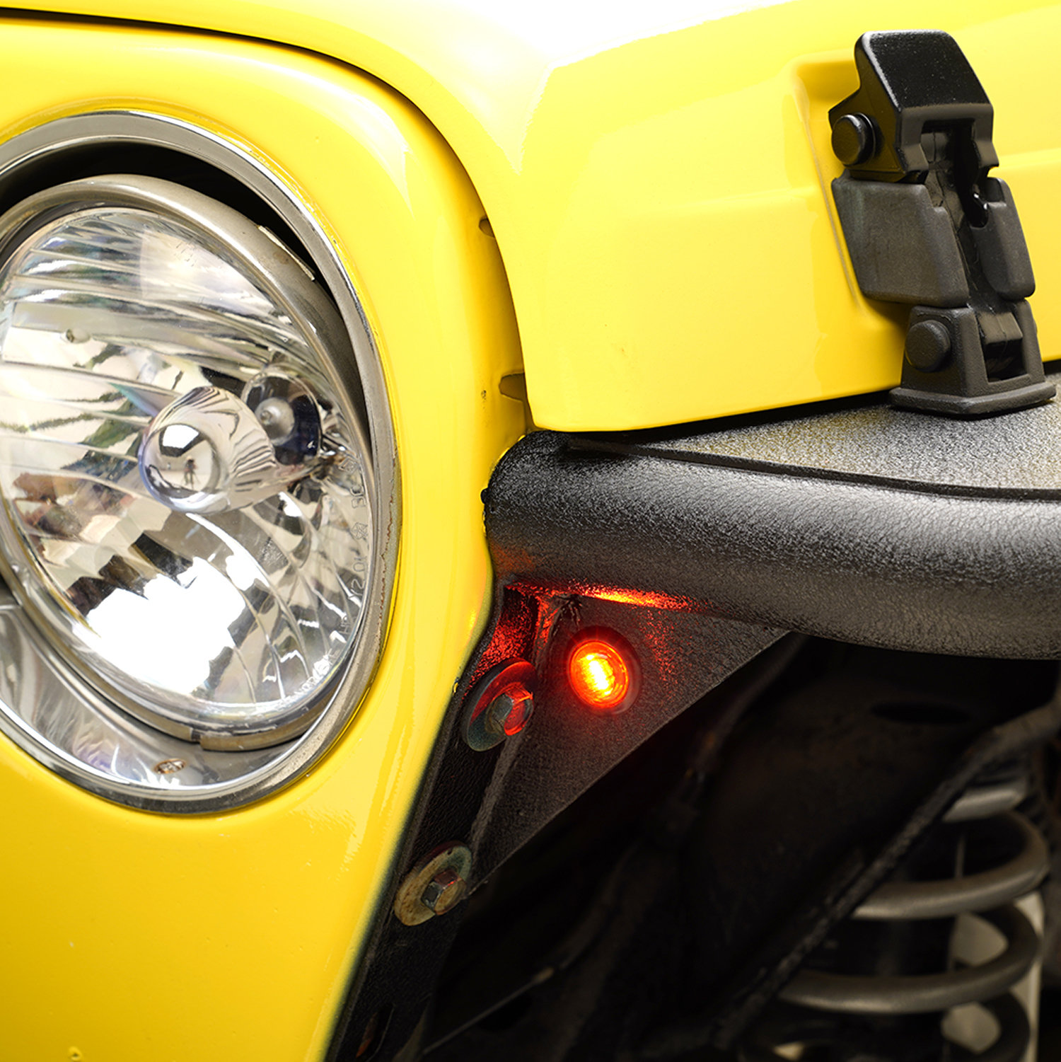 Paramount Automotive 510042 Steel Front Fender with Flare & LED Turn