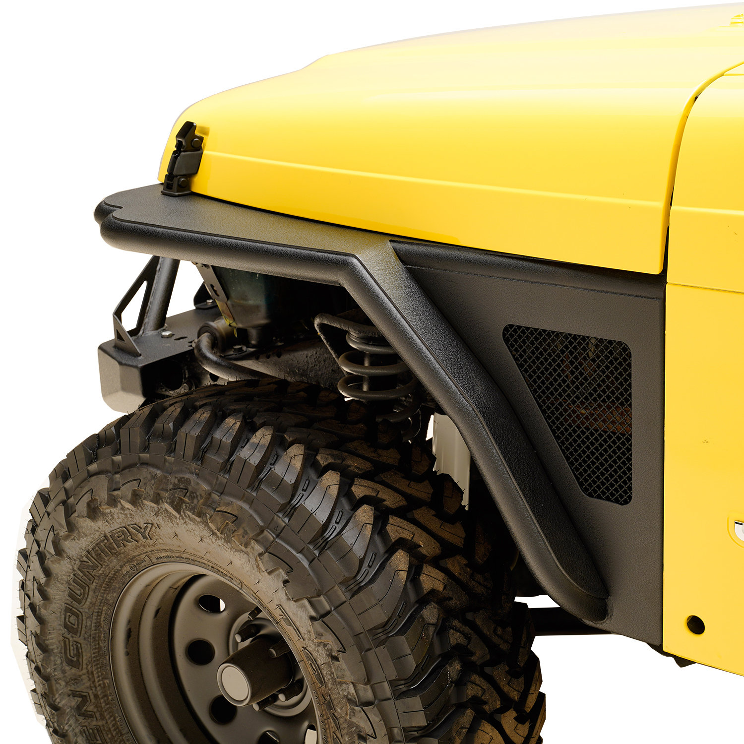 Paramount Automotive 510042 Steel Front Fender with Flare & LED Turn