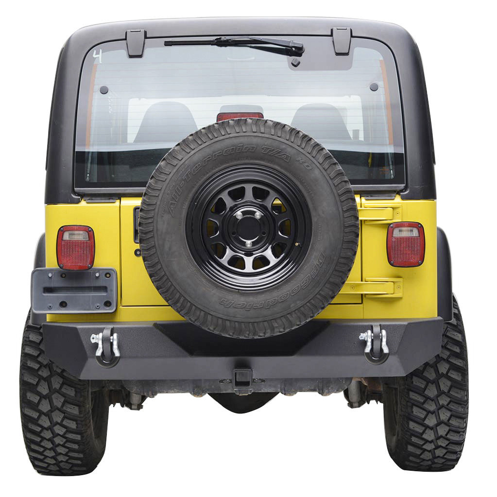 Paramount Automotive 510014 Heavy Duty Rear Bumper for 8706 Jeep