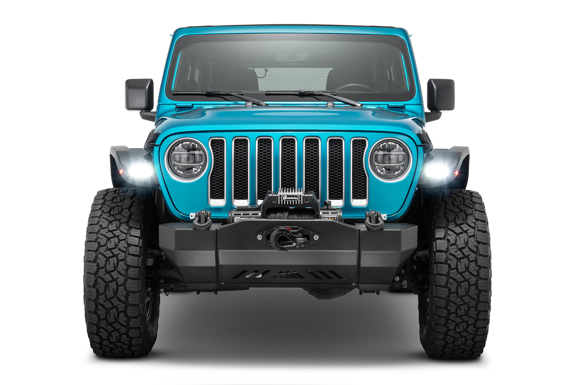 Paramount Automotive 81-20303 Canyon Front Bumper for 18-22 Jeep Wrangler  JK, JL & Gladiator JT | Quadratec