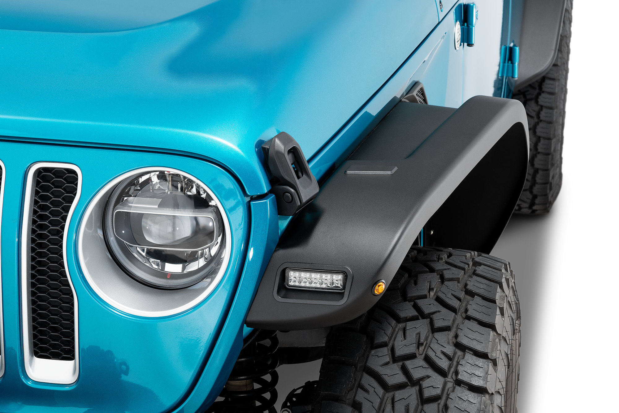 Paramount Automotive Hydro Series Fender Flares for 18-22 Jeep Wrangler JL  & Gladiator JT | Quadratec