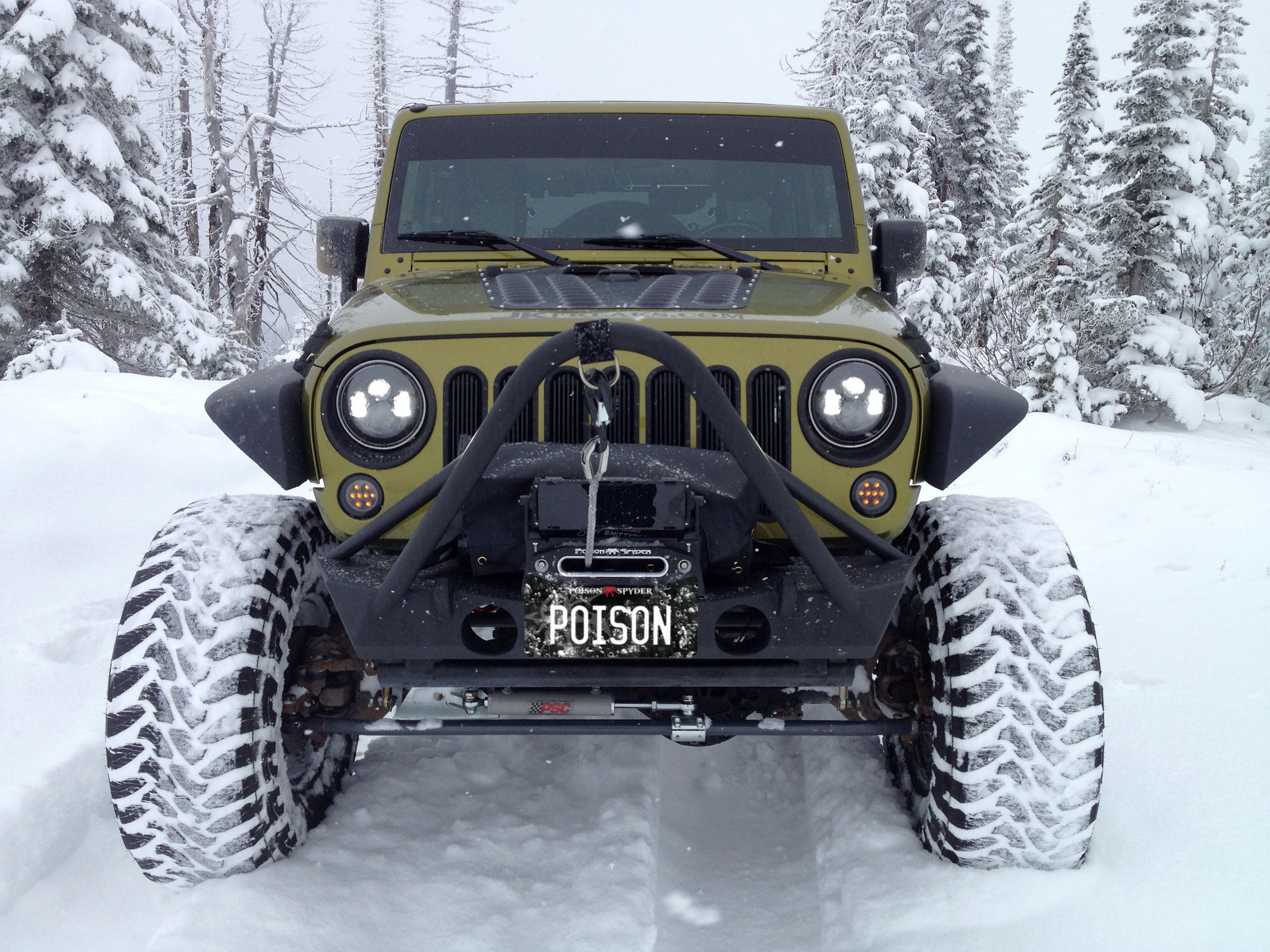 Poison Spyder Jeep Bumpers