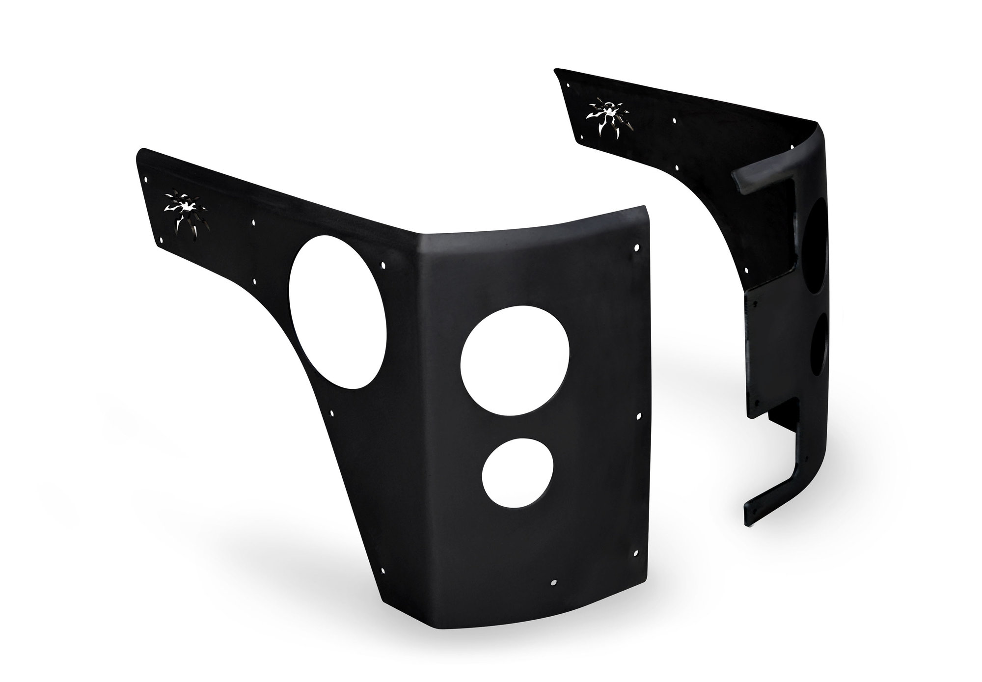 Poison Spyder 18-06-021P1 Trail Corners for 07-18 Jeep Wrangler