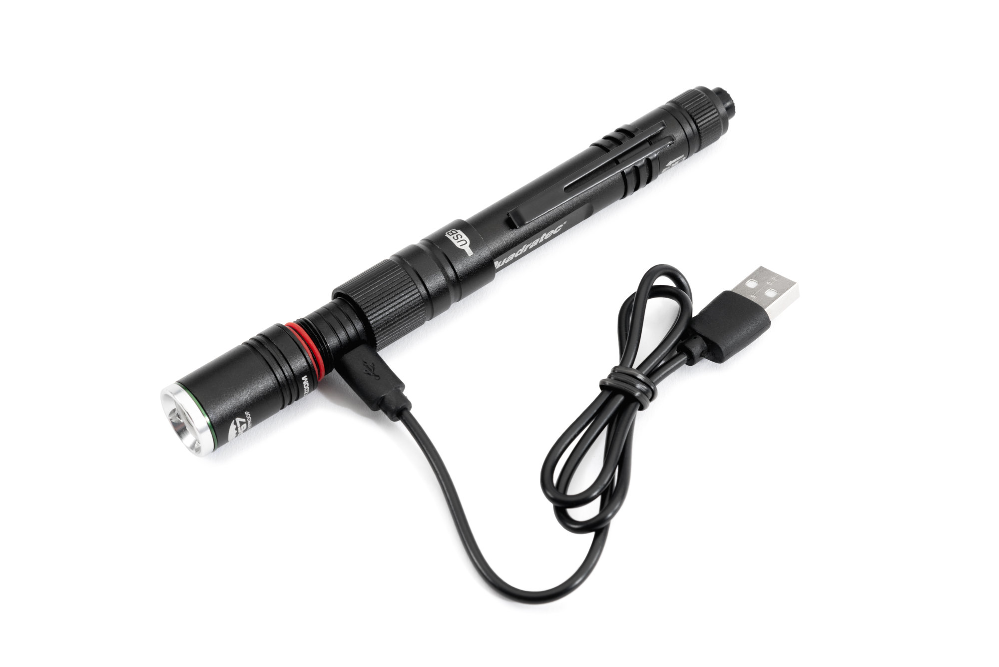 Quadratec LED Rechargeable 300 Lumen Pen Light Quadratec